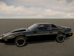 Pontiac Firebird KITT 1982 Model 3D