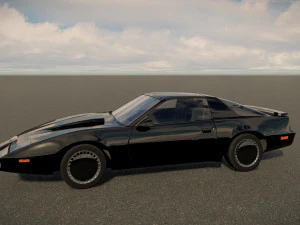 Pontiac Firebird KITT 1982 3D Model