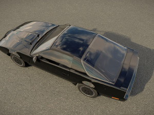 Pontiac Firebird KITT 1982 Model 3D