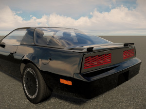 Pontiac Firebird KITT 1982 Model 3D