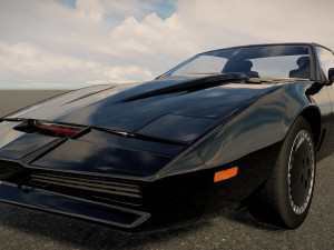 Pontiac Firebird KITT 1982 Model 3D