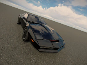 Pontiac Firebird KITT 1982 3D Model