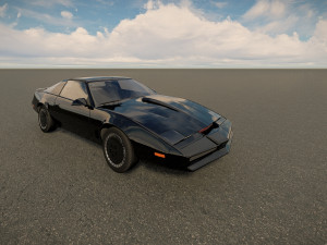 Pontiac Firebird KITT 1982 Model 3D