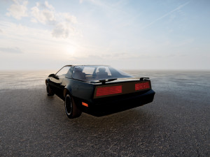 Pontiac Firebird KITT 1982 Model 3D