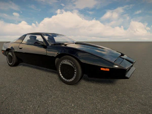 Pontiac Firebird KITT 1982 3D Model