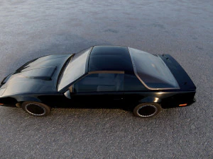 Pontiac Firebird KITT 1982 3D Model