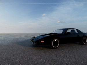 Pontiac Firebird KITT 1982 Model 3D