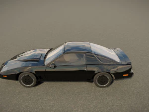 Pontiac Firebird KITT 1982 3D Model