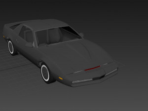 Pontiac Firebird KITT 1982 Model 3D