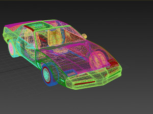 Pontiac Firebird KITT 1982 Model 3D