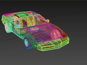 Pontiac Firebird KITT 1982 3D Model