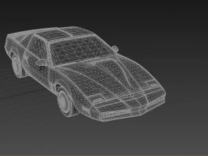 Pontiac Firebird KITT 1982 3D Model