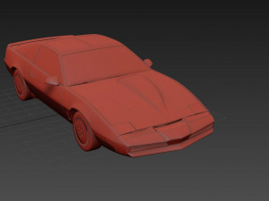 Pontiac Firebird KITT 1982 Model 3D