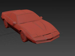 Pontiac Firebird KITT 1982 3D Model