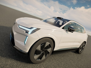 Volvo EX90 2024 Modello 3D