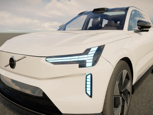 Volvo EX90 2024 Modello 3D