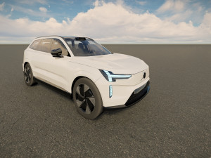 Volvo EX90 2024 Modello 3D