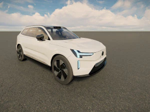 Volvo EX90 2024 3D Model