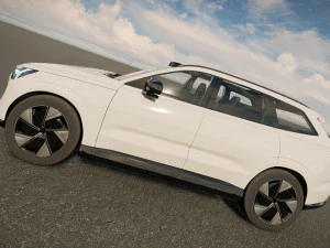 Volvo EX90 2024 3D Model
