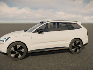 Volvo EX90 2024 3D Model