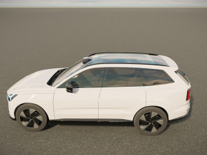 Volvo EX90 2024 Modello 3D