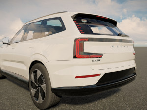 Volvo EX90 2024 Modello 3D