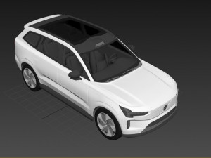 Volvo EX90 2024 Modello 3D
