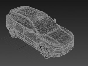 Volvo EX90 2024 Modello 3D