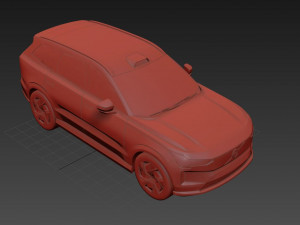 Volvo EX90 2024 Modello 3D