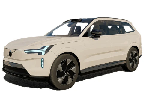 Volvo EX90 2024 Modelo 3D