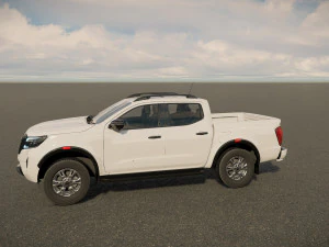 Nissan Frontier 2024 3D Model