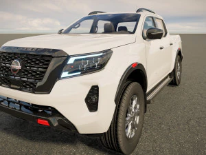 Nissan Frontier 2024 3D Model