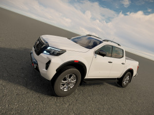 Nissan Frontier 2024 3D 모델