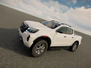 Nissan Frontier 2024 3D Model