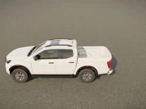 Nissan Frontier 2024 3D Model