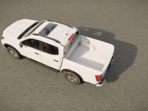 Nissan Frontier 2024 3D 모델