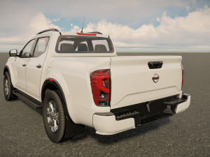 Nissan Frontier 2024 3D 모델