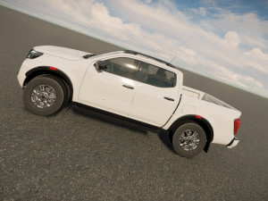 Nissan Frontier 2024 3D 모델