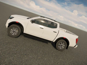 Nissan Frontier 2024 3D Model