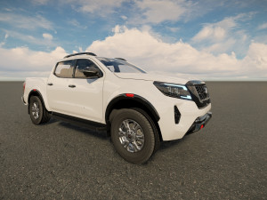 Nissan Frontier 2024 3D 모델