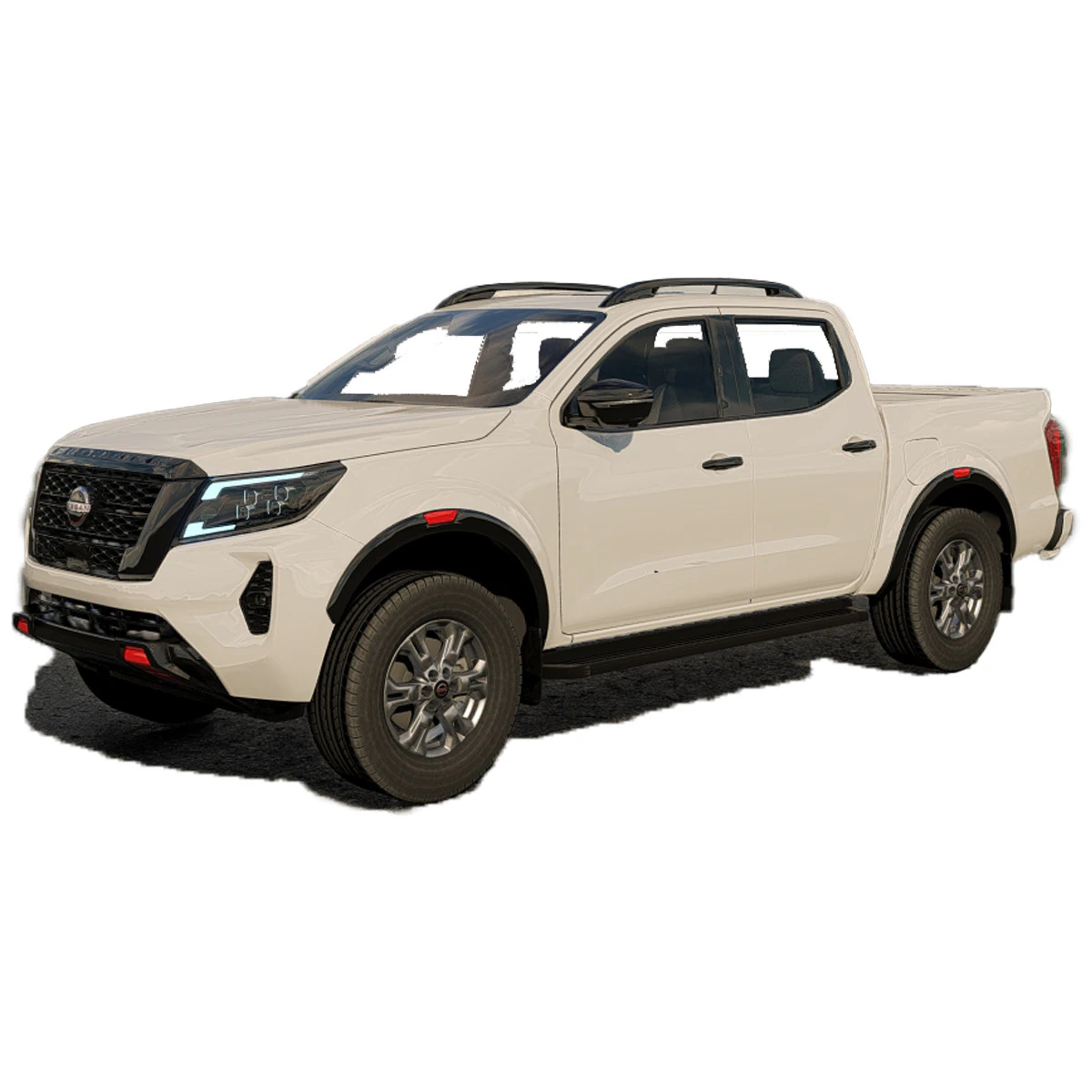 Nissan Frontier 2024 3D Model .c4d .max .obj .3ds .fbx .stl .blend 