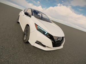 Nissan Leaf 2024 Modèle 3D