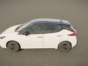 Nissan Leaf 2024 Modèle 3D