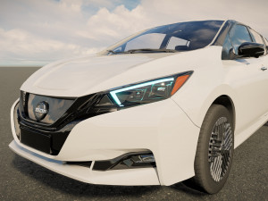 Nissan Leaf 2024 Modèle 3D