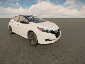 Nissan Leaf 2024 Modèle 3D