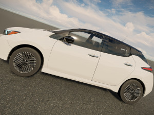 Nissan Leaf 2024 Modèle 3D