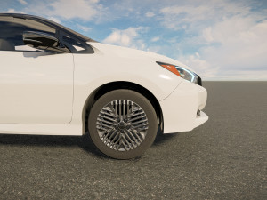 Nissan Leaf 2024 Modèle 3D