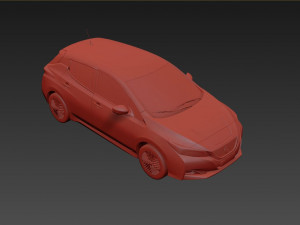 Nissan Leaf 2024 Modèle 3D
