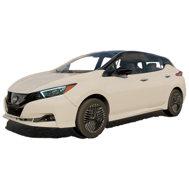 Nissan Leaf 2024 Modèle 3D .c4d .max .obj .3ds .fbx .stl .blend 