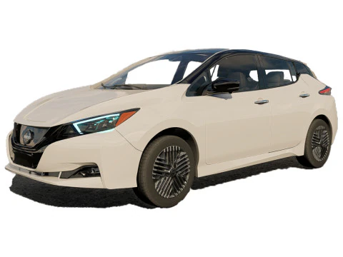 Nissan Folha 2024 Modelo 3D